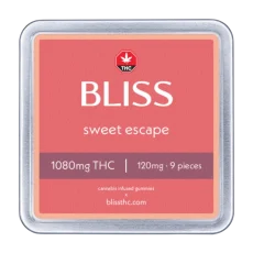 Bliss Edibles Sweet Escape 1080mg