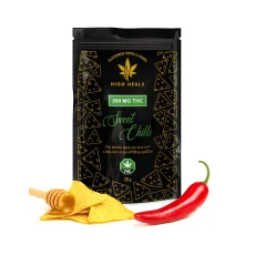 High Heals Edibles Weed Doritos Spicy Sweet Chili