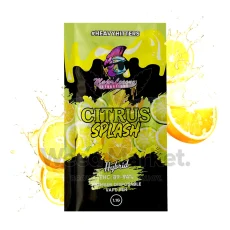 Major League Extractions Citrus Splash hybrid disposable vape pen with THC 89-94 percent and citrus lemon splash