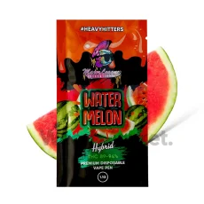 Major League Extractions Watermelon Hybrid Pen featuring a vibrant watermelon slice in the background