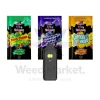 Major League Wax Pen Sativa Disposable Vape Pens featuring three flavor packs—Fruit Chews Watermelon, Blueberry Cheesecake, and Lemon Head—each containing THC 89-94%, with a sleek black disposable pen in the center.